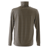 [Official] SINA COVA Striped Turtleneck Long Sleeve T-Shirt Unisex (Unisex) 23250020