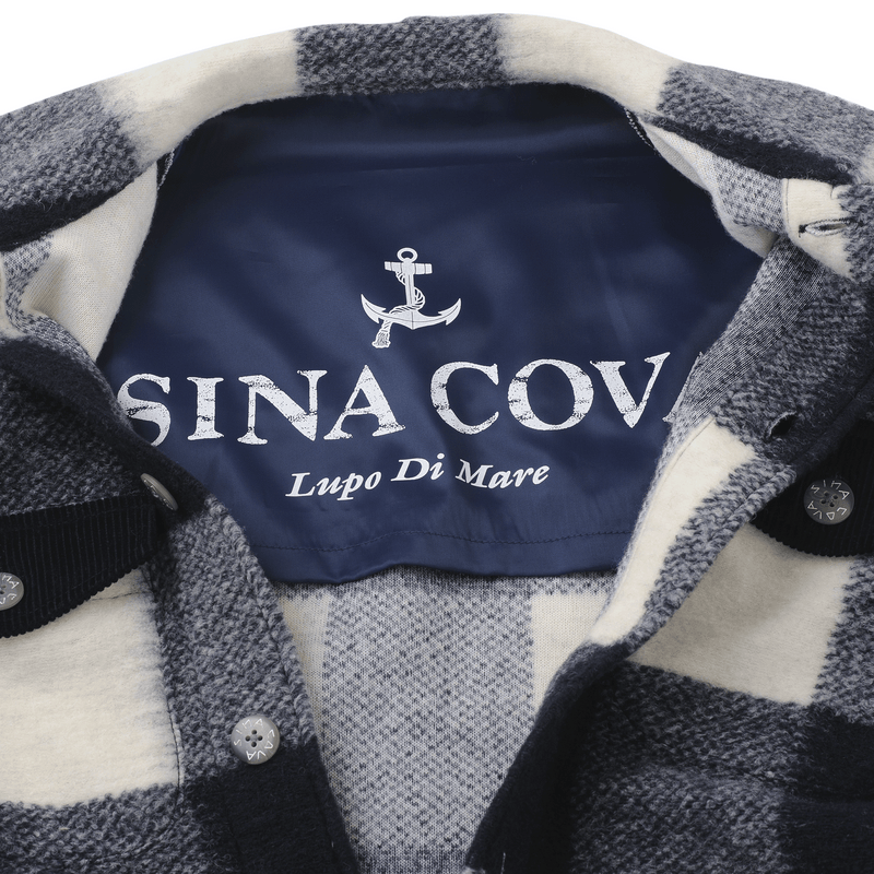 [Official] SINA COVA Check Pattern CPO Jacket 23223040