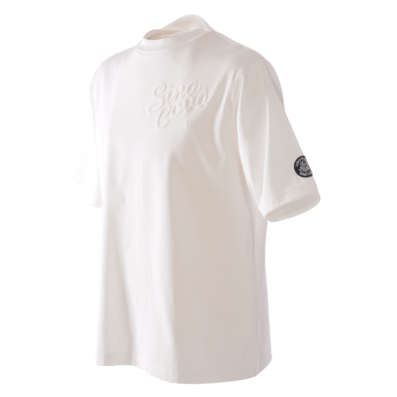 【公式】シナコバ （SINA COVA）モックネック5分袖Ｔシャツ 25130510