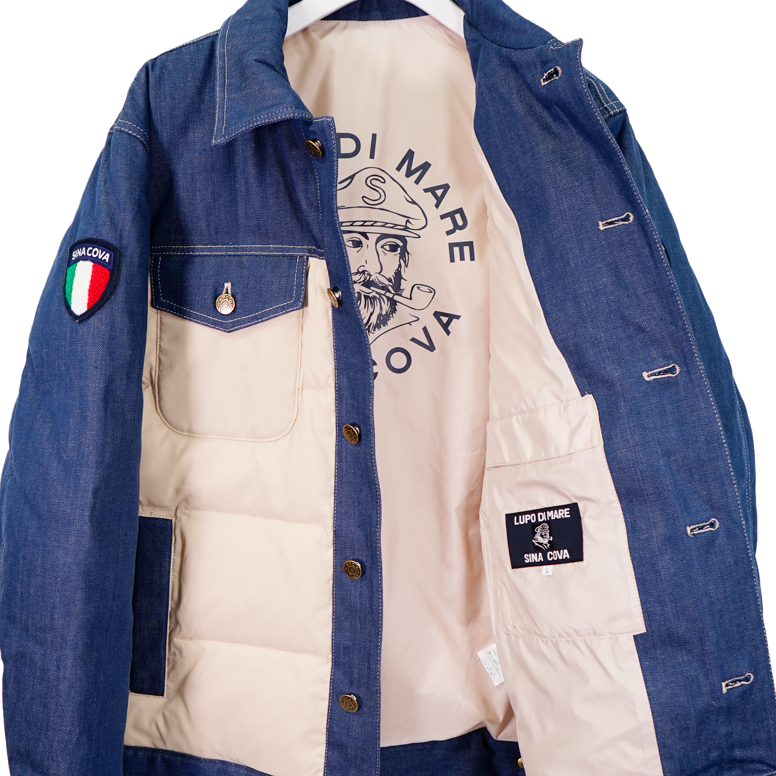 [Official] SINA COVA King Size Denim Down Jacket 23223066