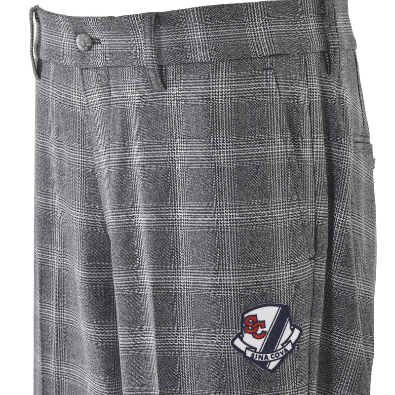 [Official] SINA COVA Check Pattern No-Tuck Pants 24255020