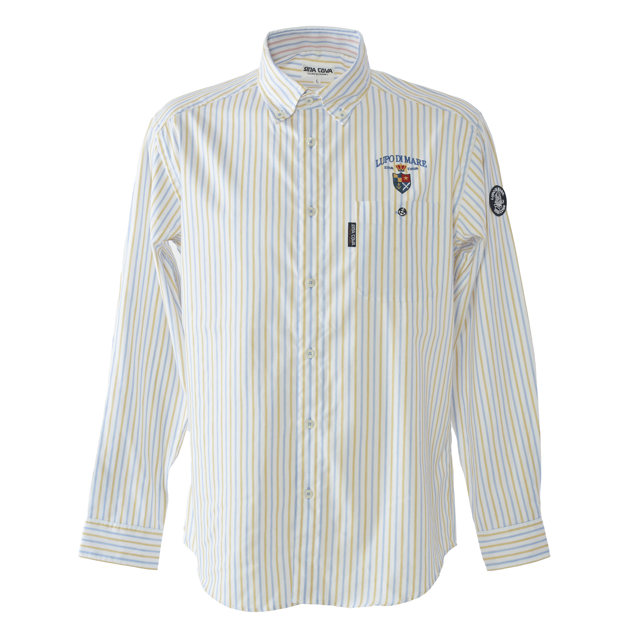 Long-sleeved button-down shirt 26114020