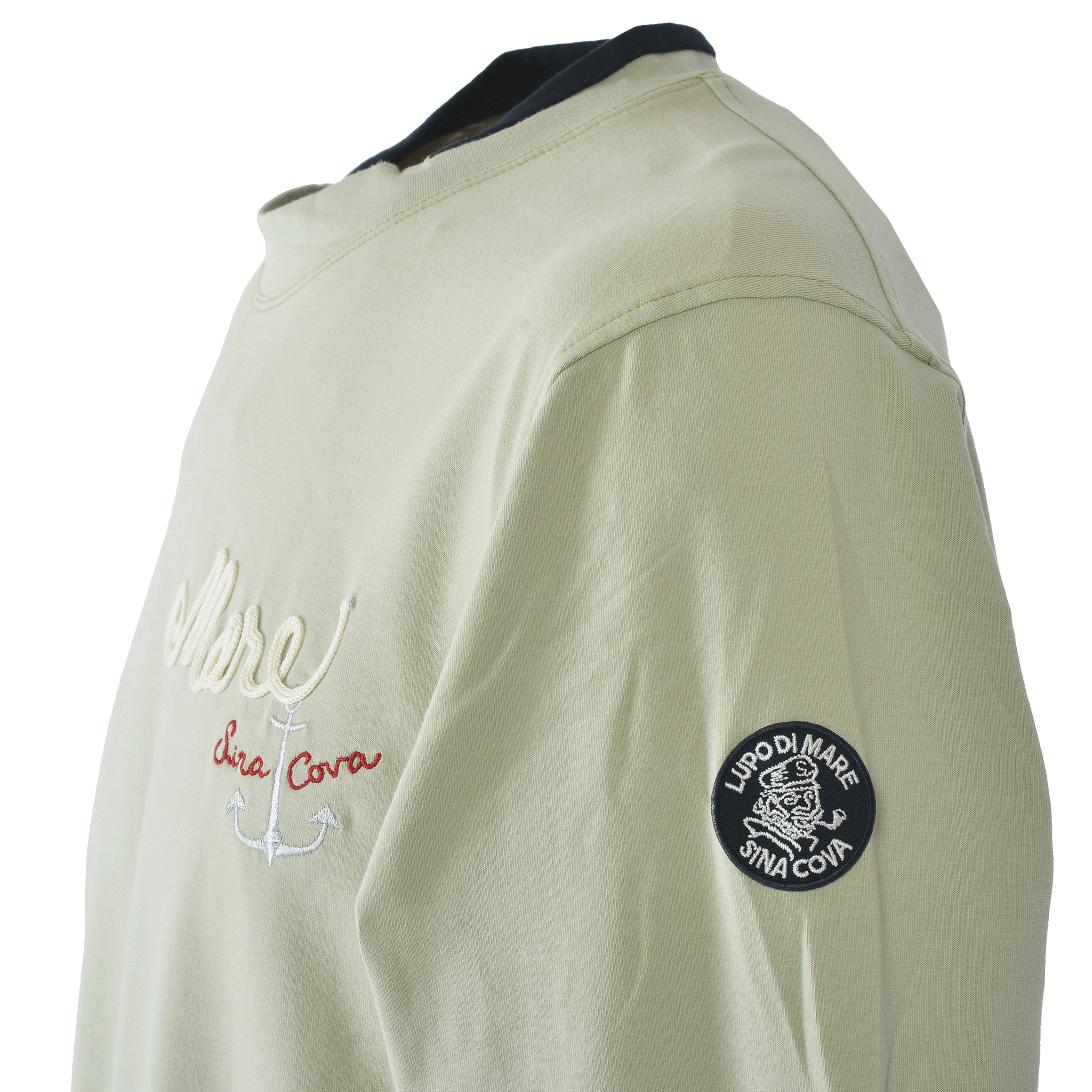 Mock neck long sleeve T-shirt 26110020