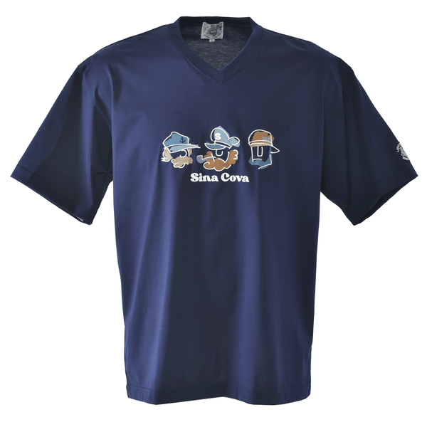 V-neck short-sleeved T-shirt 26120560