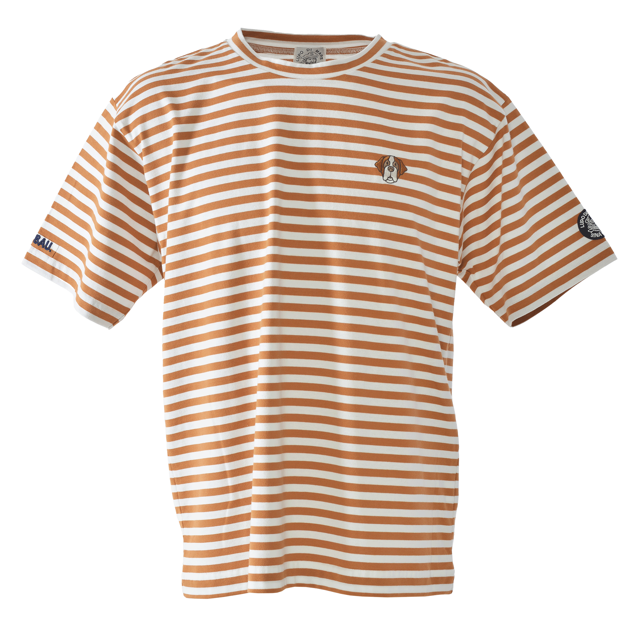 Striped short-sleeved T-shirt, unisex (unisex), 26120570