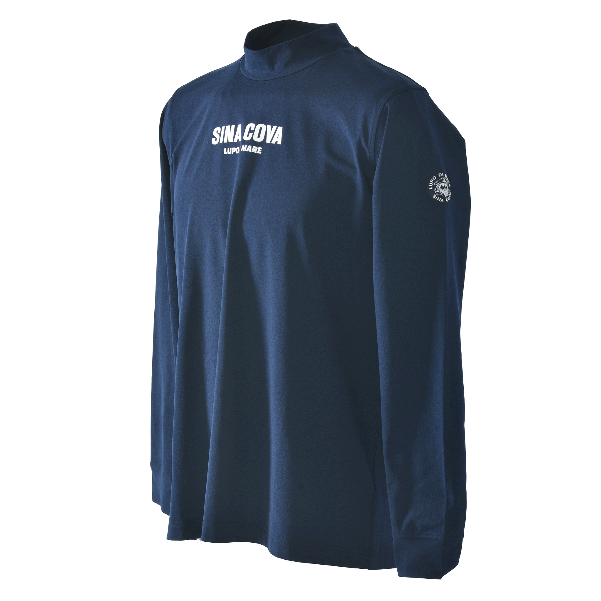 長袖モックネックTシャツ 26150010