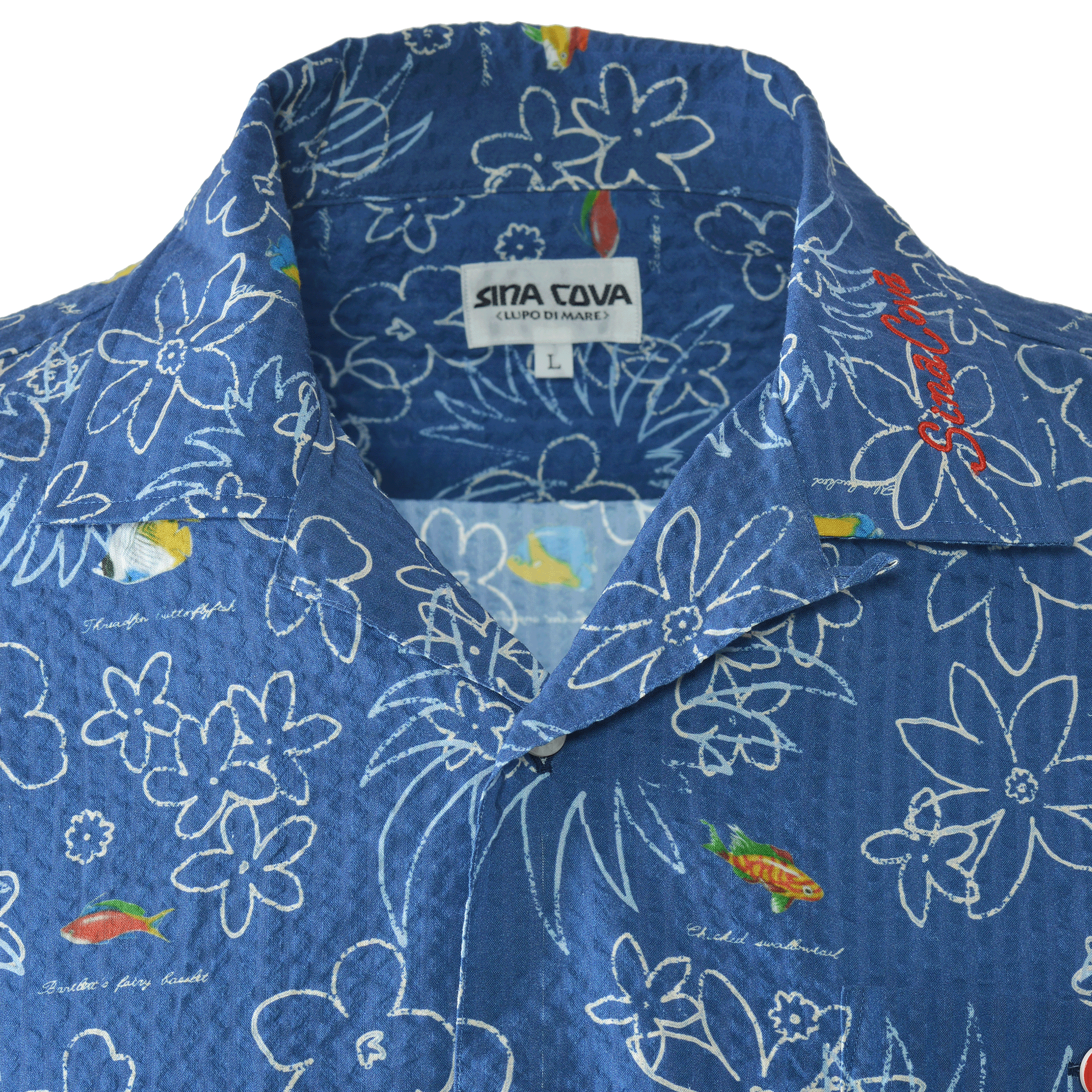 Short-sleeved open-collar shirt 26124530