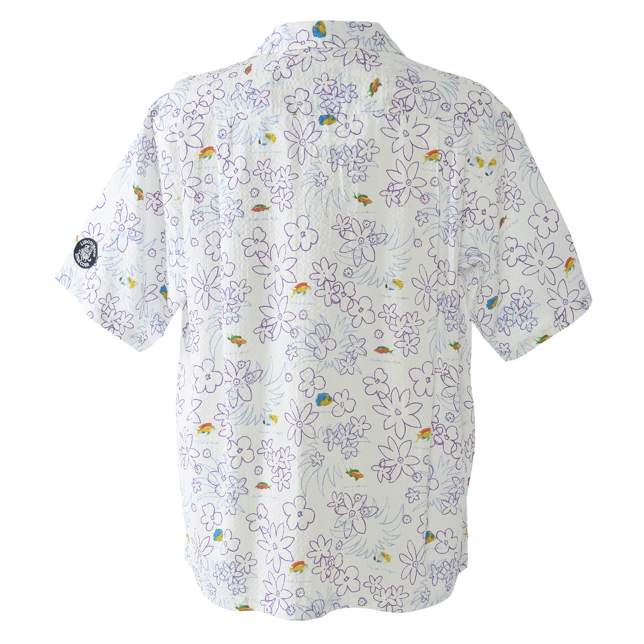 Short-sleeved open-collar shirt 26124530