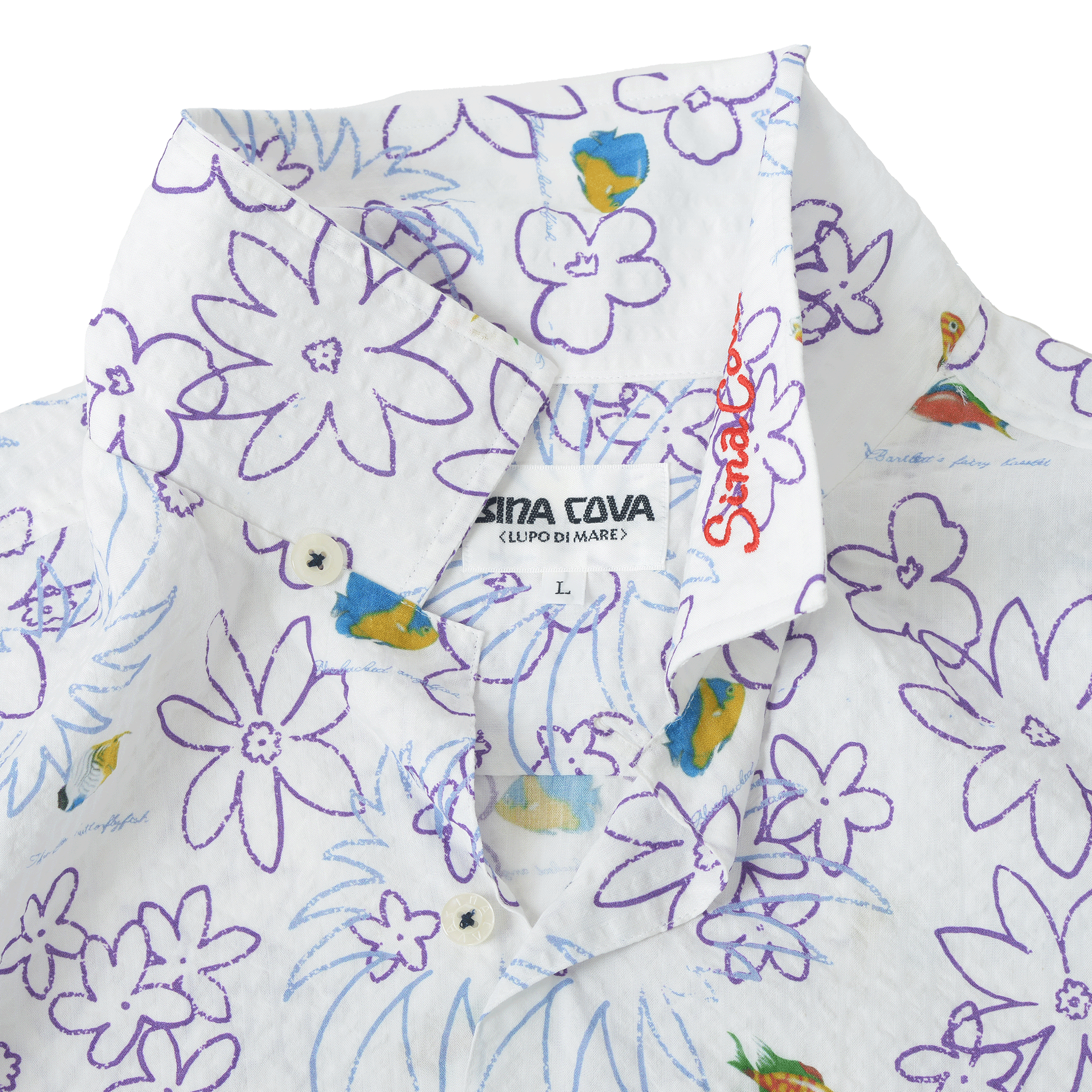 Short-sleeved open-collar shirt 26124530