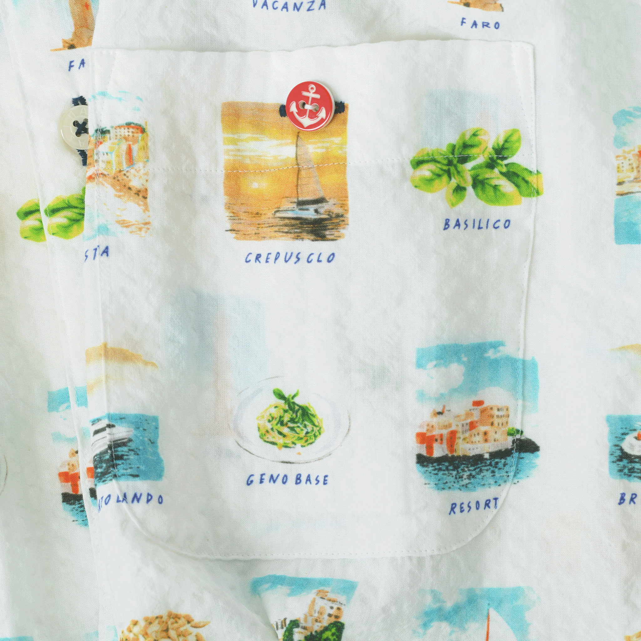 Short-sleeved button-down shirt 26124540