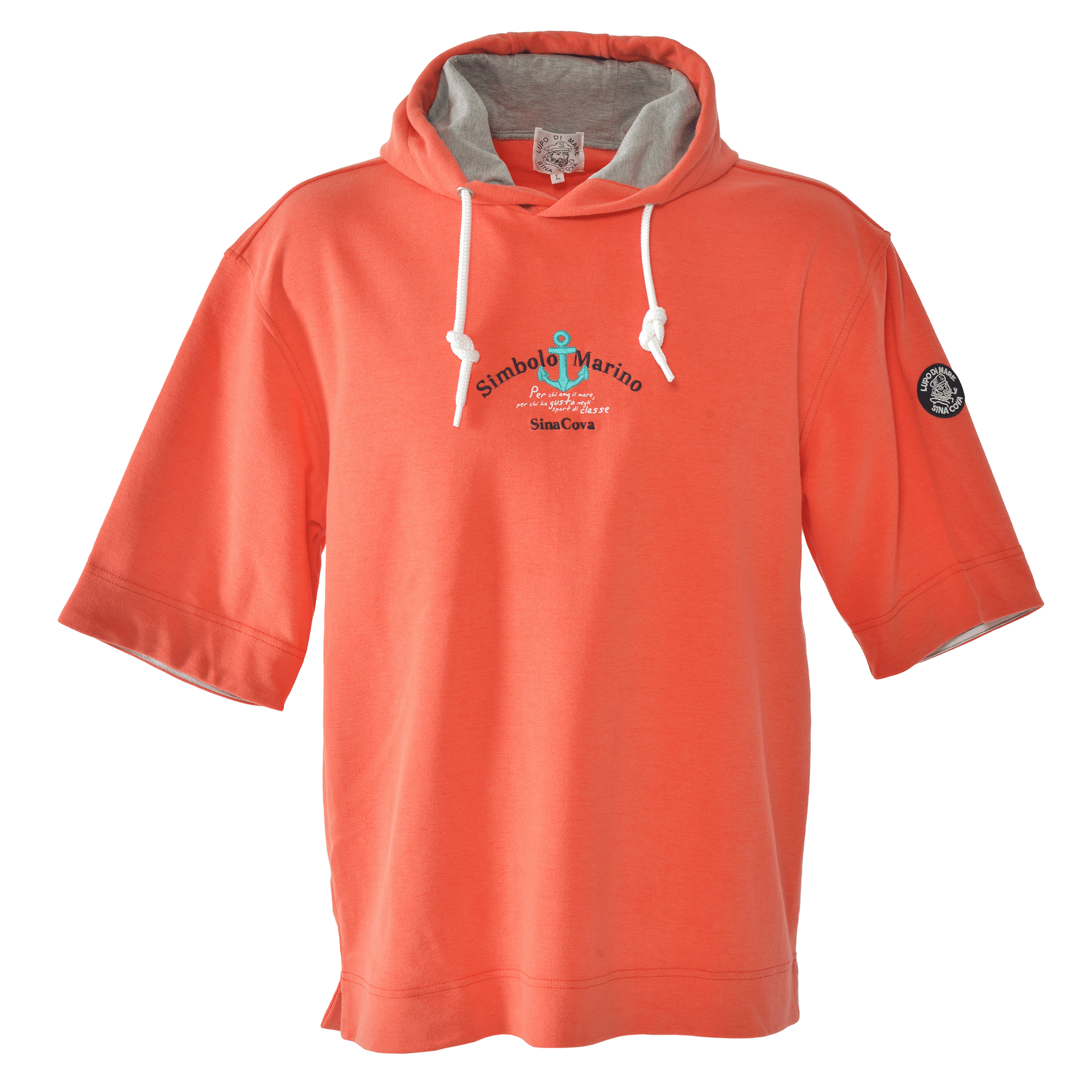 Half-sleeve hoodie 26110520