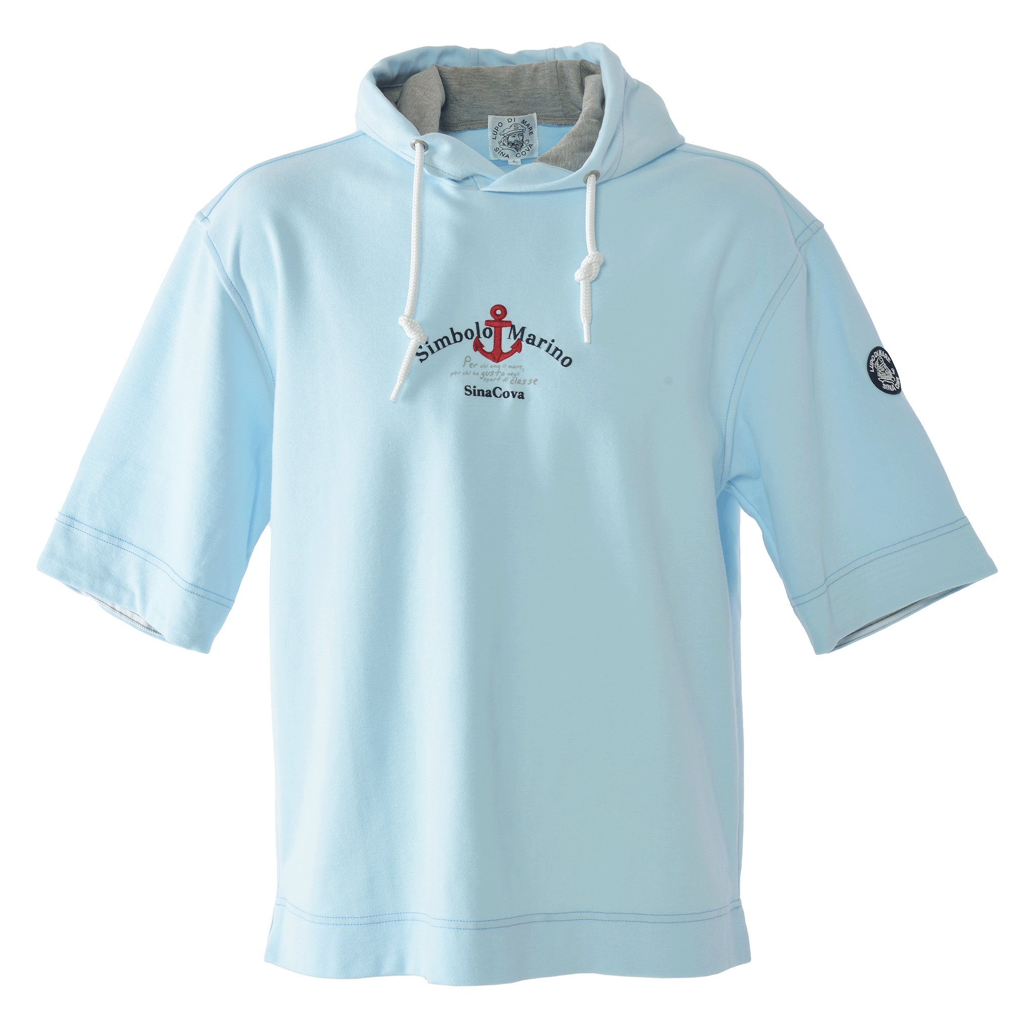 Half-sleeve hoodie 26110520