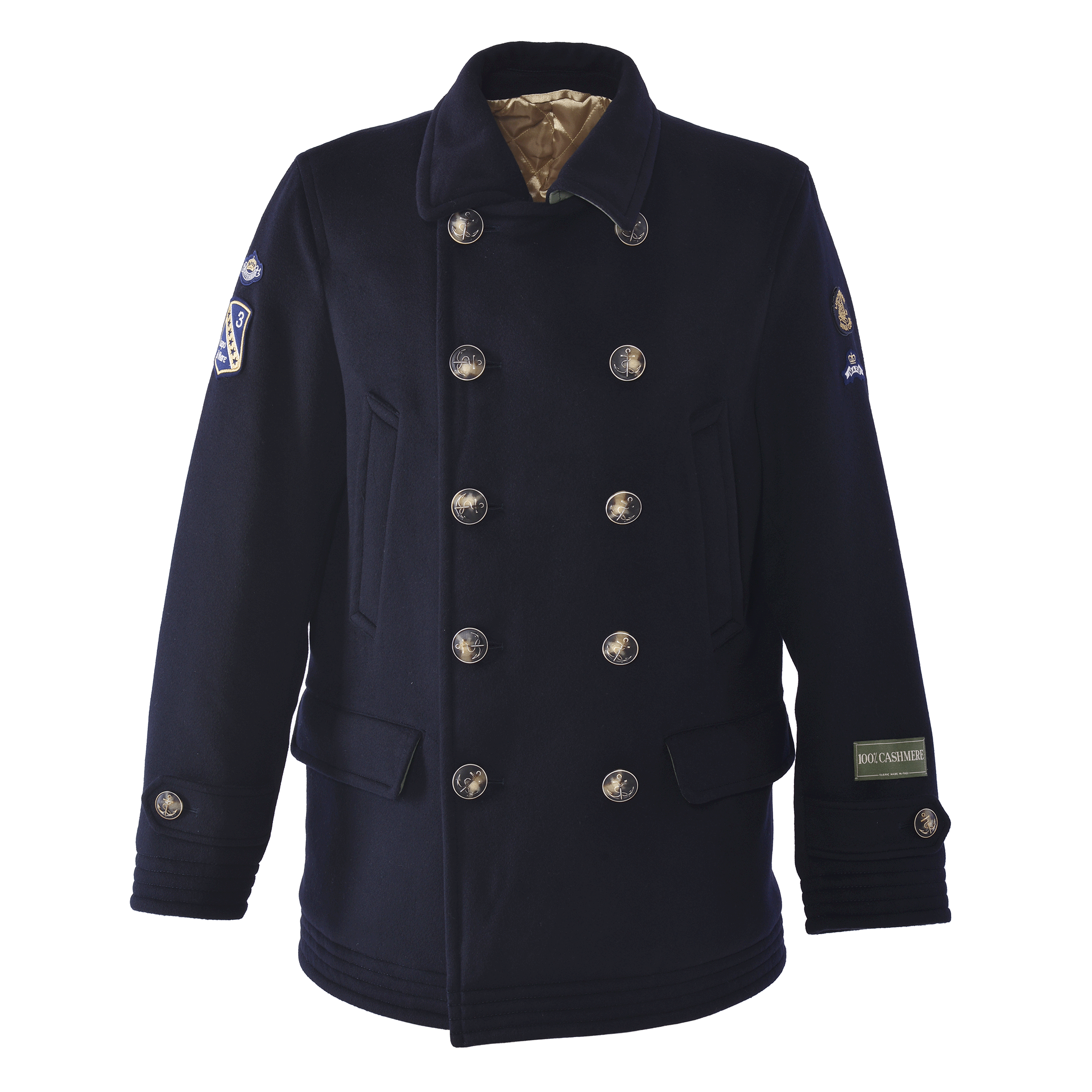 【１点もの】カシミヤ100％ Ｐコート 25243010