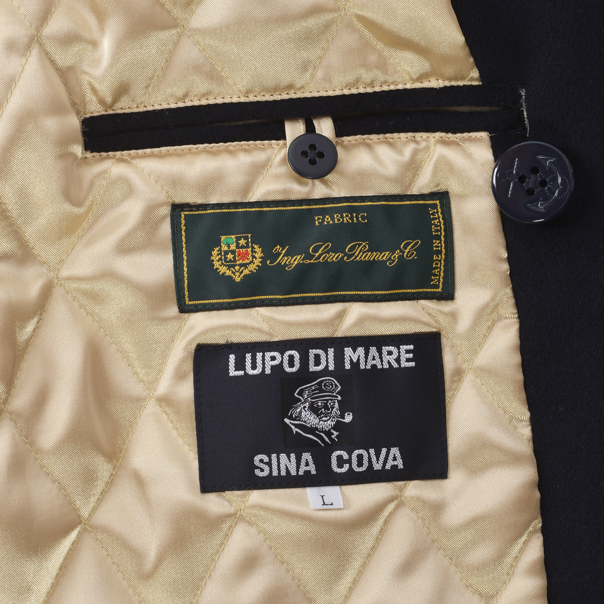 【１点もの】カシミヤ100％ Ｐコート 25243010