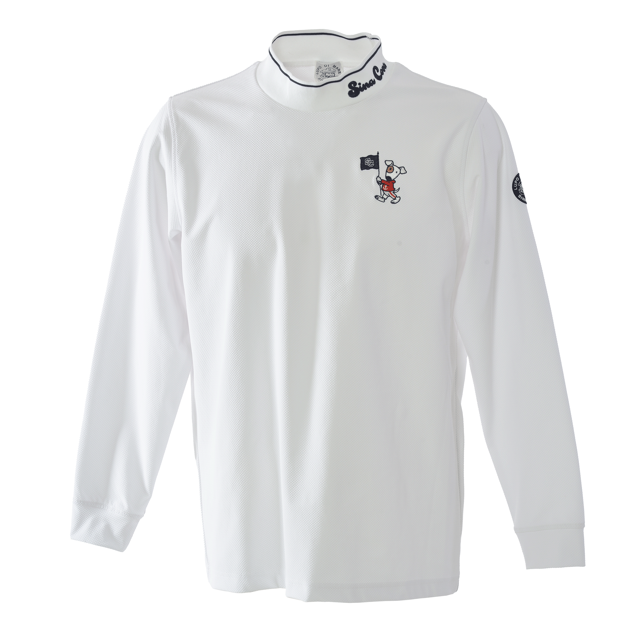 Mock Neck Long Sleeve T-Shirt 26250010