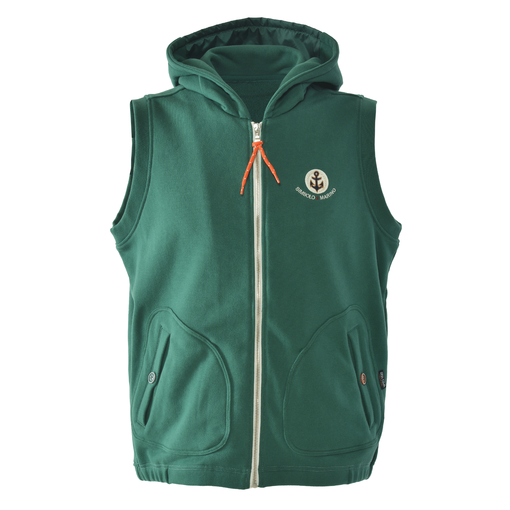 Hooded Zip-Up Vest 26213510
