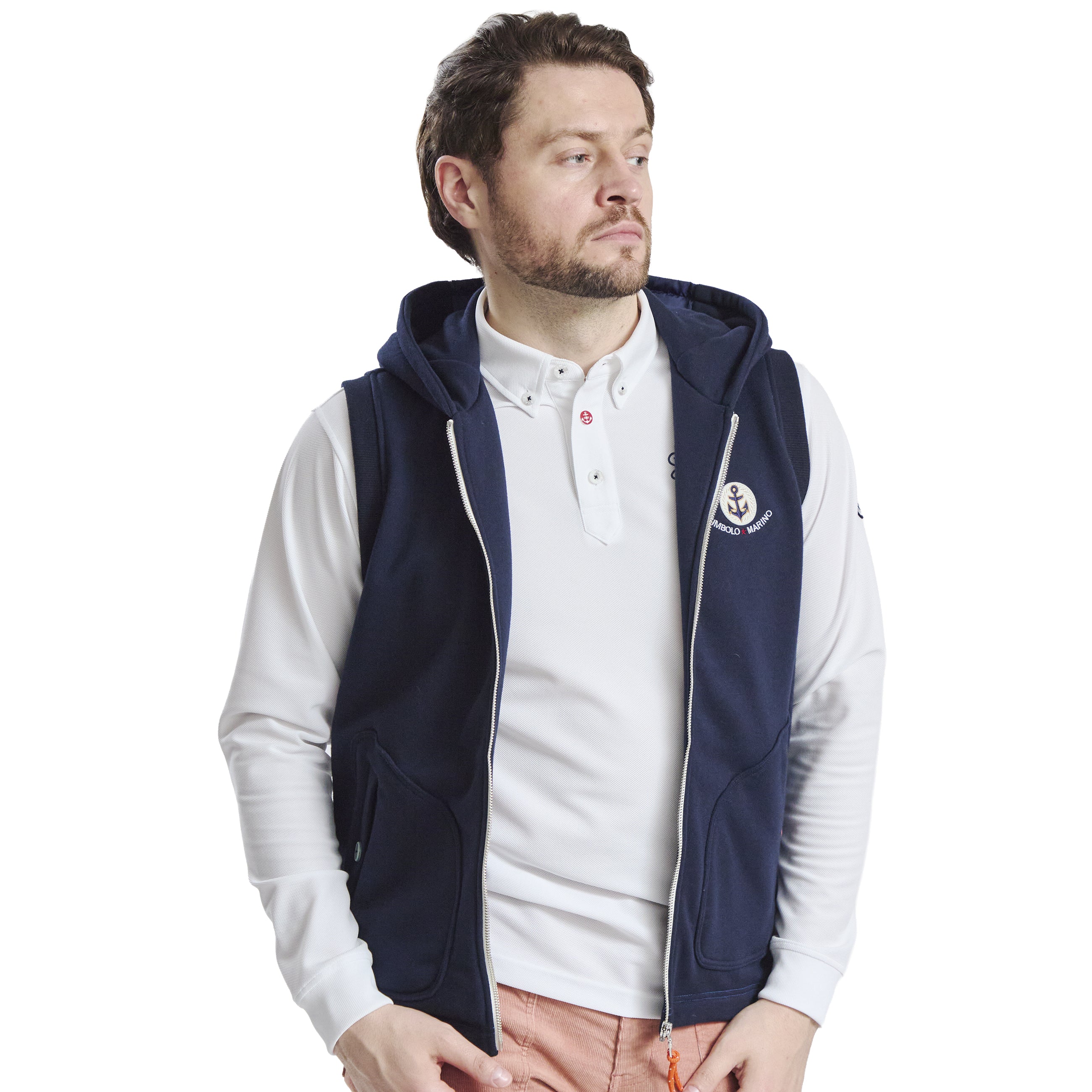 Hooded Zip-Up Vest 26213510