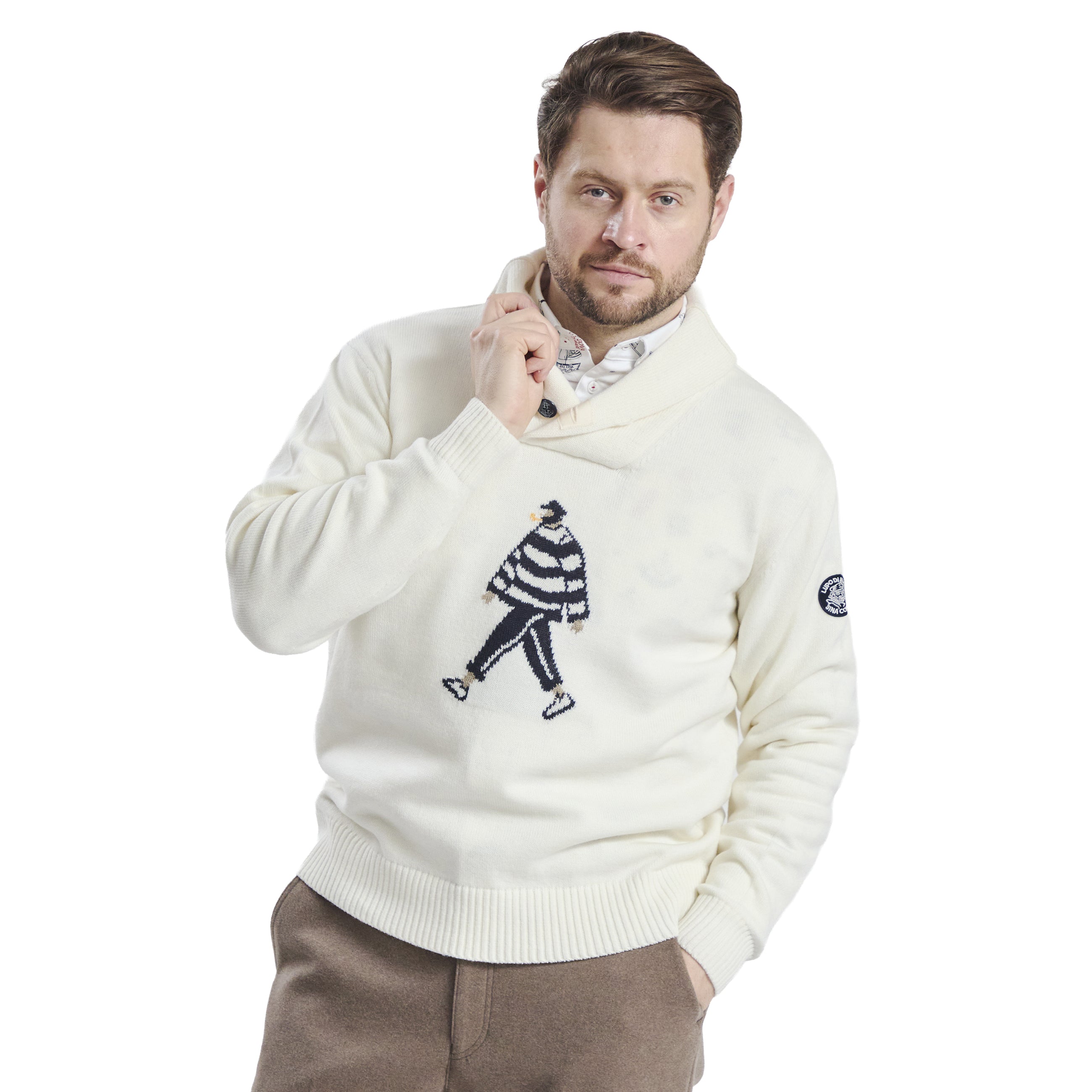 Shawl Collar Sweater Unisex 26222020
