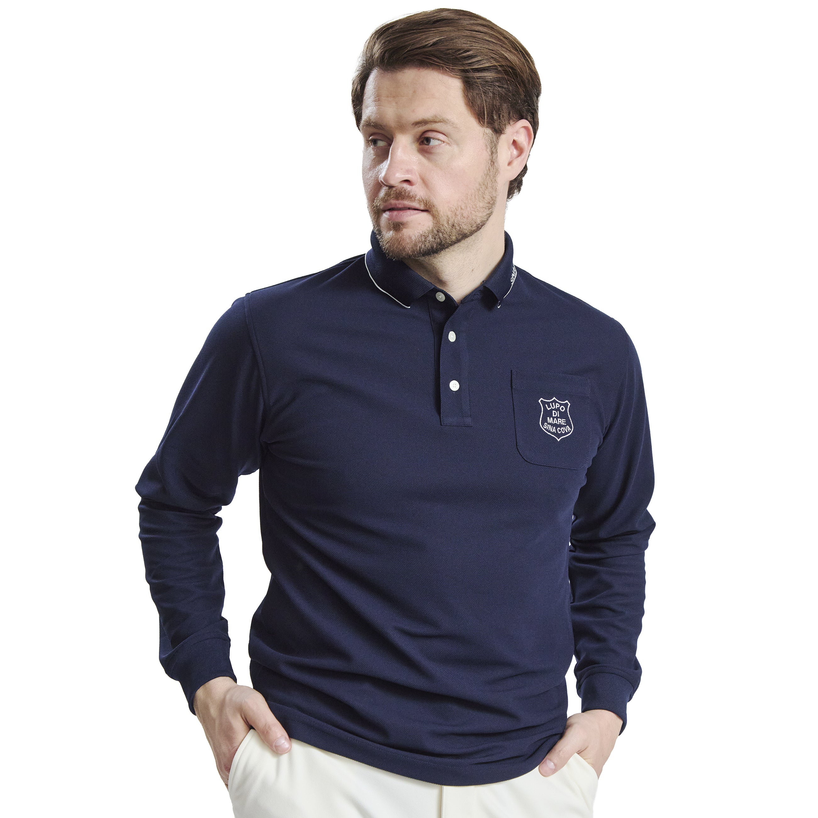 Long-sleeved Button-down Cut Shirt 26250060
