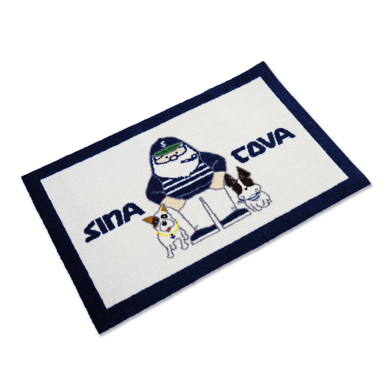 【公式】シナコバ （SINA COVA）シナコバオリジナルマット（キャプテン＆犬） 57002520