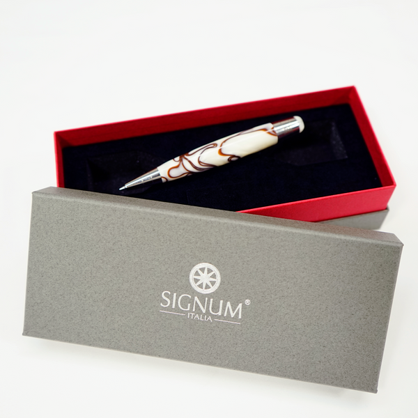 [SIGNUM Nova Mini] Ballpoint Pen Marble (Aborio White) 57002270