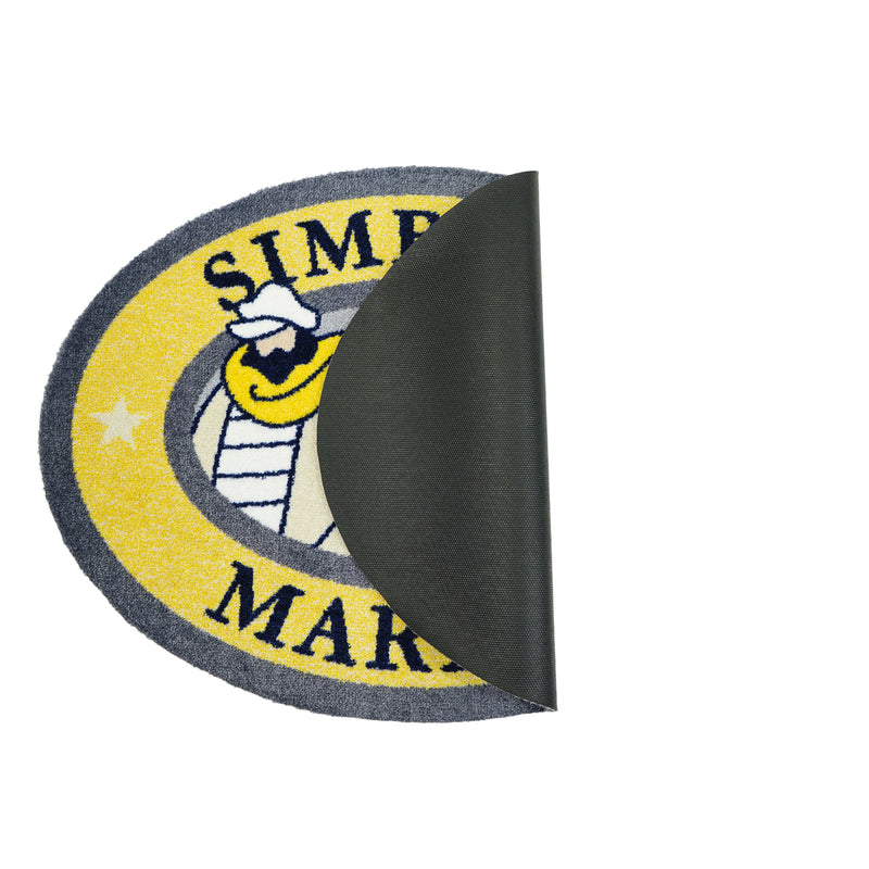 【公式】シナコバ （SINA COVA）シナコバオリジナルマット SIMBOLO MARINO（楕円） 57002580