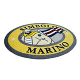 【公式】シナコバ （SINA COVA）シナコバオリジナルマット SIMBOLO MARINO（楕円） 57002580