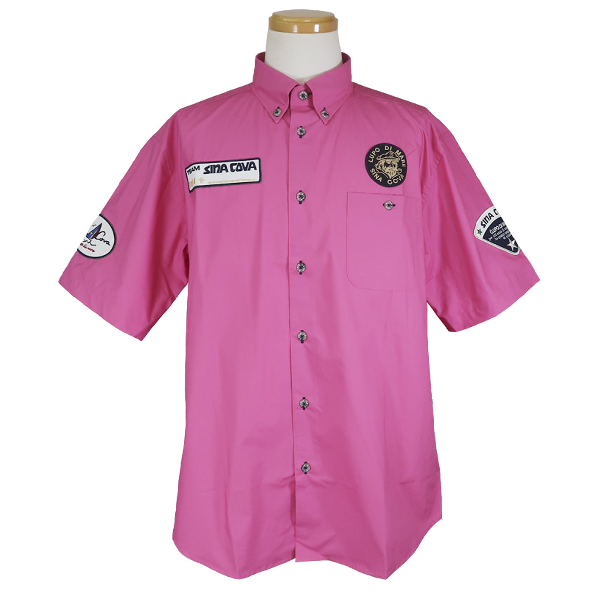 【アウトレット】半袖ボタンダウンシャツ　20124520