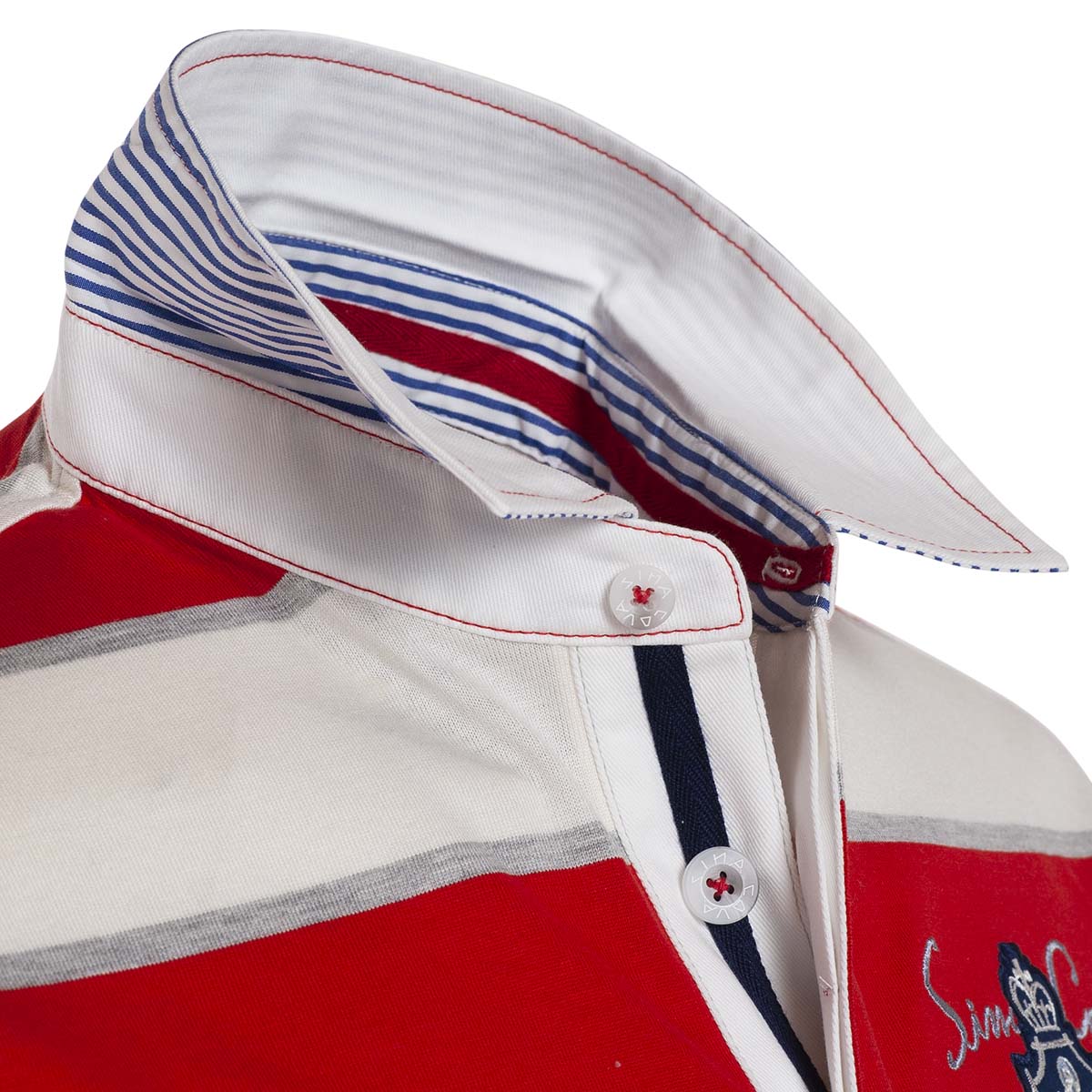 【アウトレット】半袖ラガーシャツ　20110510