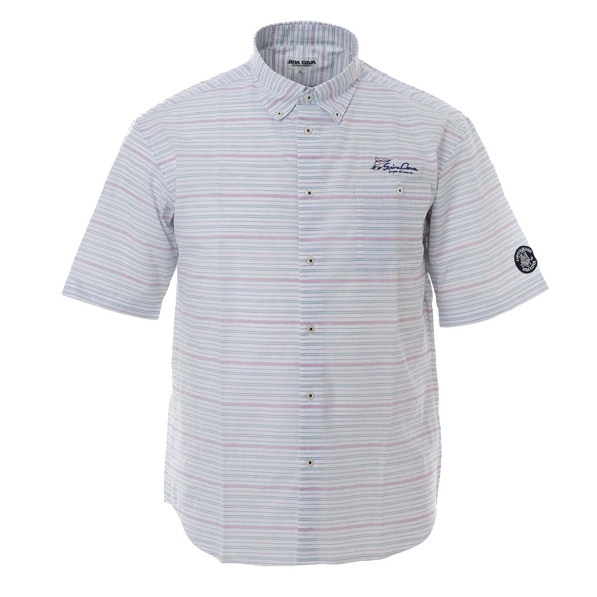 【アウトレット】【公式】シナコバ （SINA COVA） 半袖 ボタンダウンシャツ 20124620