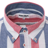 Short -sleeved button down shirt 20124590