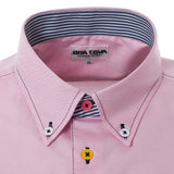 Short -sleeved button down shirt 20124653