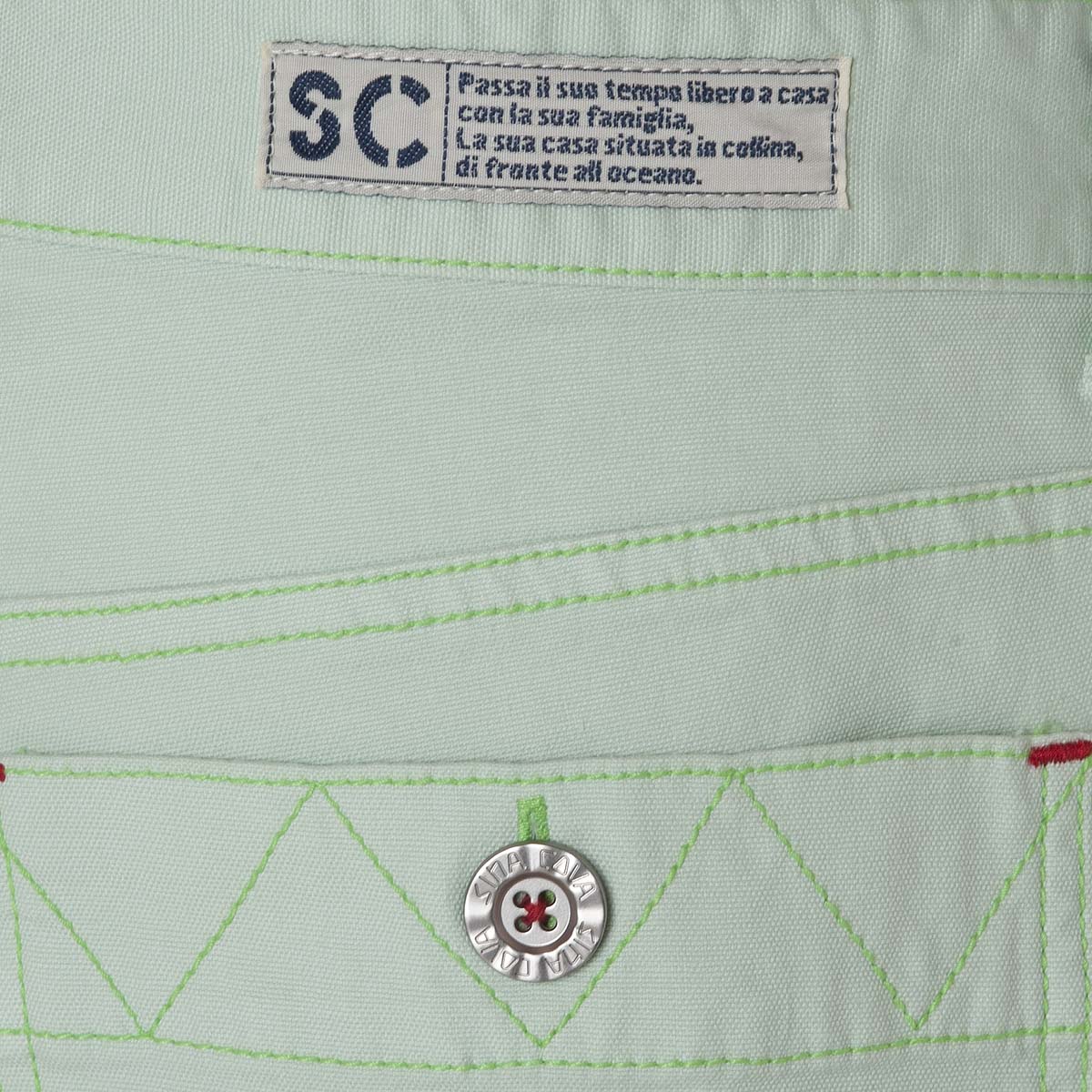 【アウトレット】シナコバ （SINA COVA）ノータックテーパードパンツ　21115010