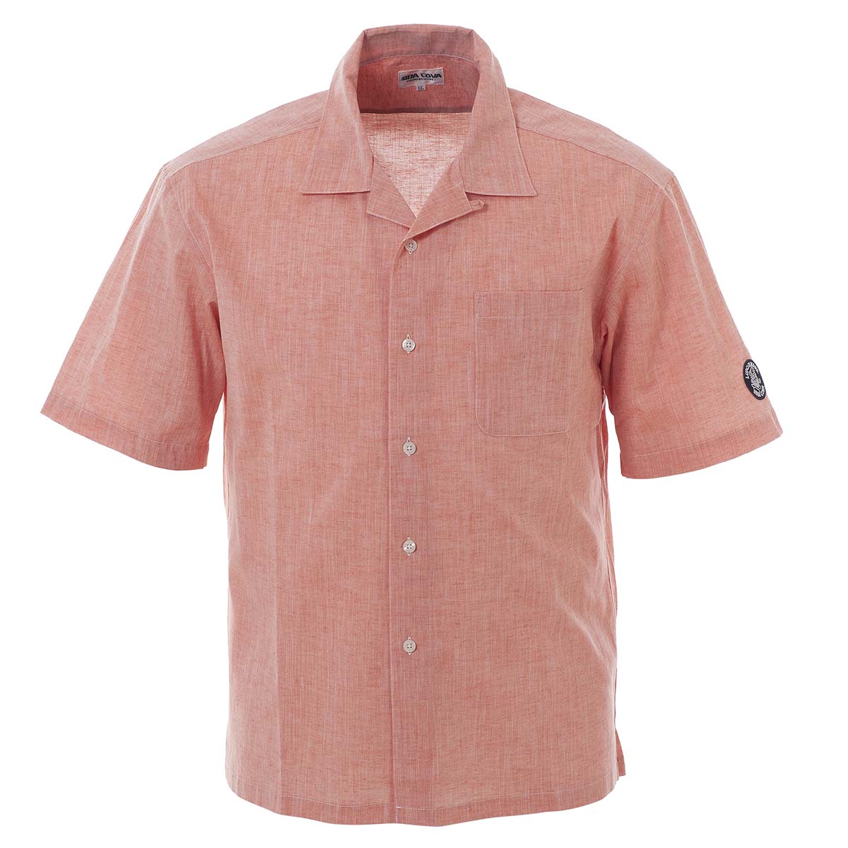 【アウトレット】シナコバ （SINA COVA） 半袖 オープンカラーシャツ 21134520