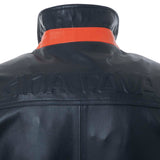 Leather blouson 21223910