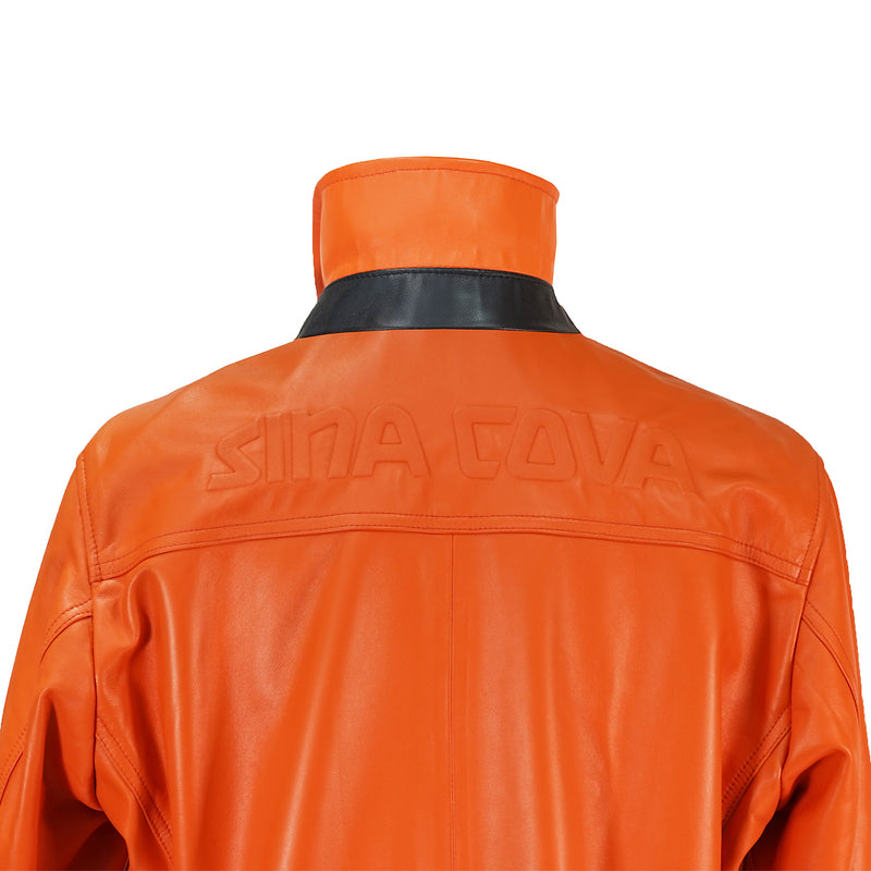 Leather blouson 21223910