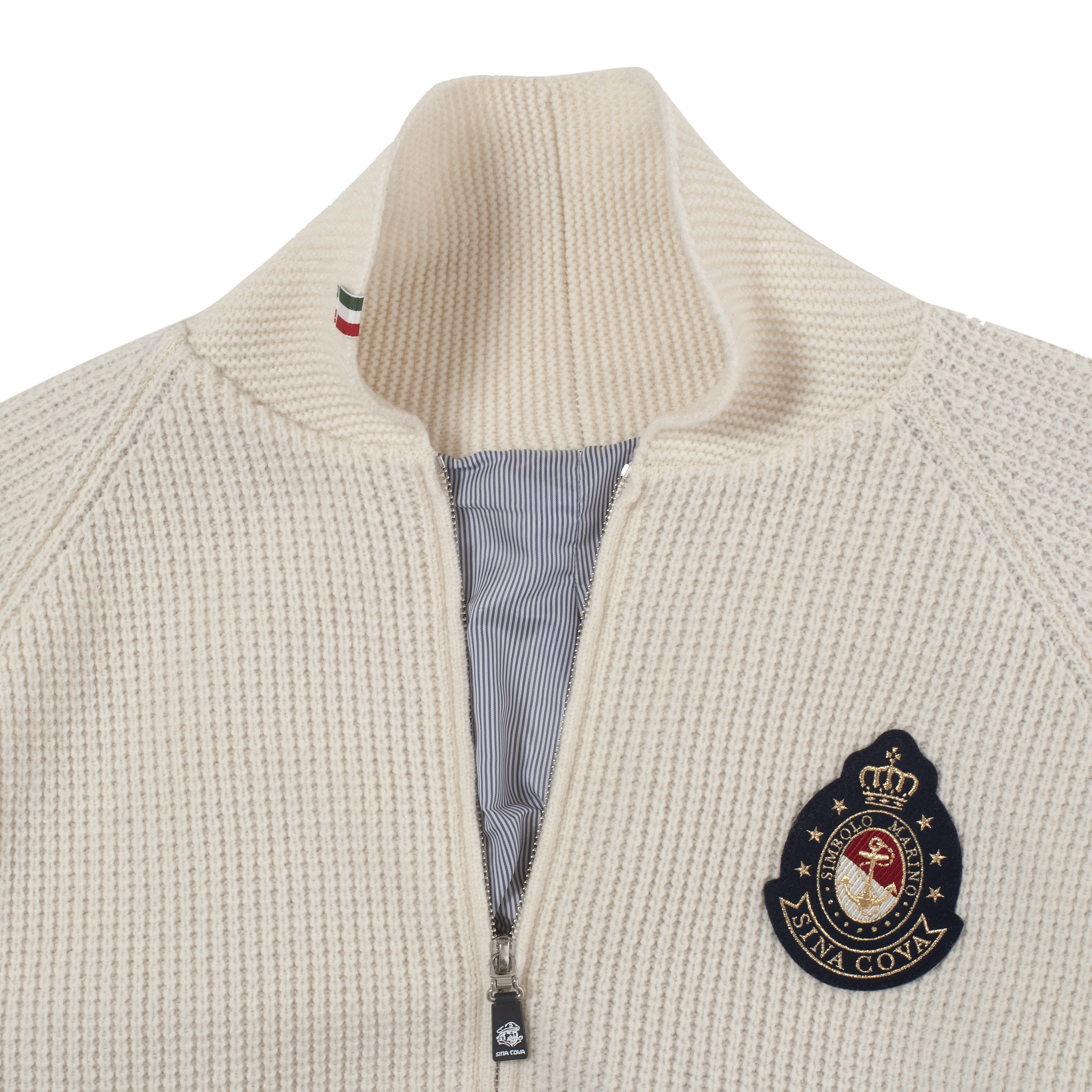 【アウトレット】シナコバ （SINA COVA） ZIP UP ニットジャケット 22223040