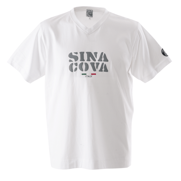 [Official] SINA COVA V-neck short-sleeve T-shirt 100% cotton 23120560