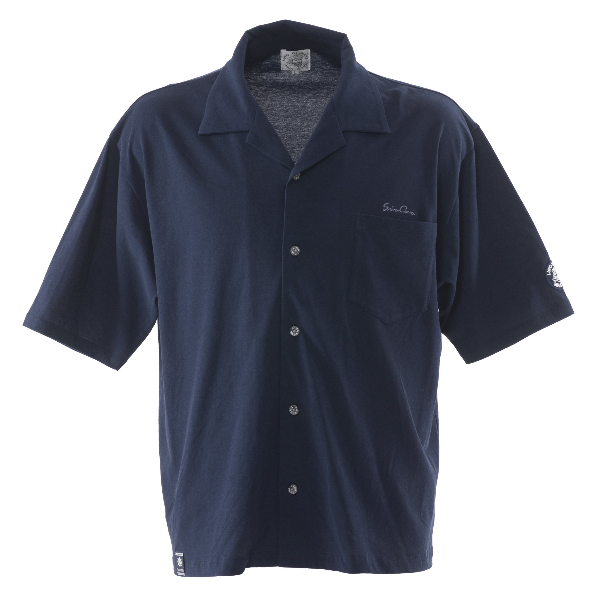 [Official] Sina Cova Short Sleeve Open Color Shirt Open Collar Cut Shirt 23134510
