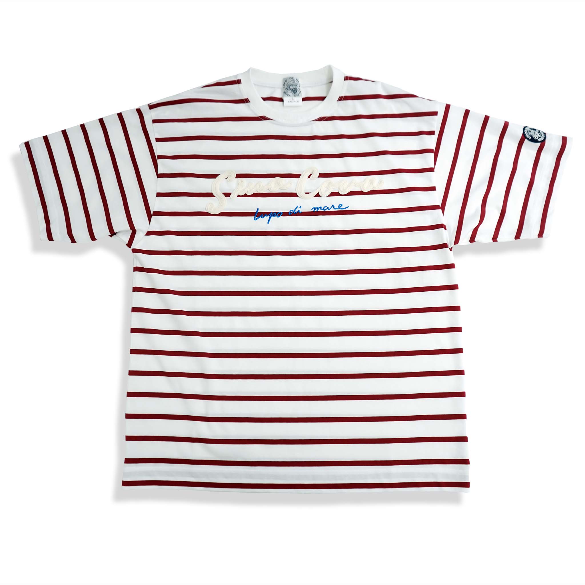 【アウトレット】シナコバ （SINA COVA）ドロップショルダーボーダー半袖Ｔシャツ　22110560