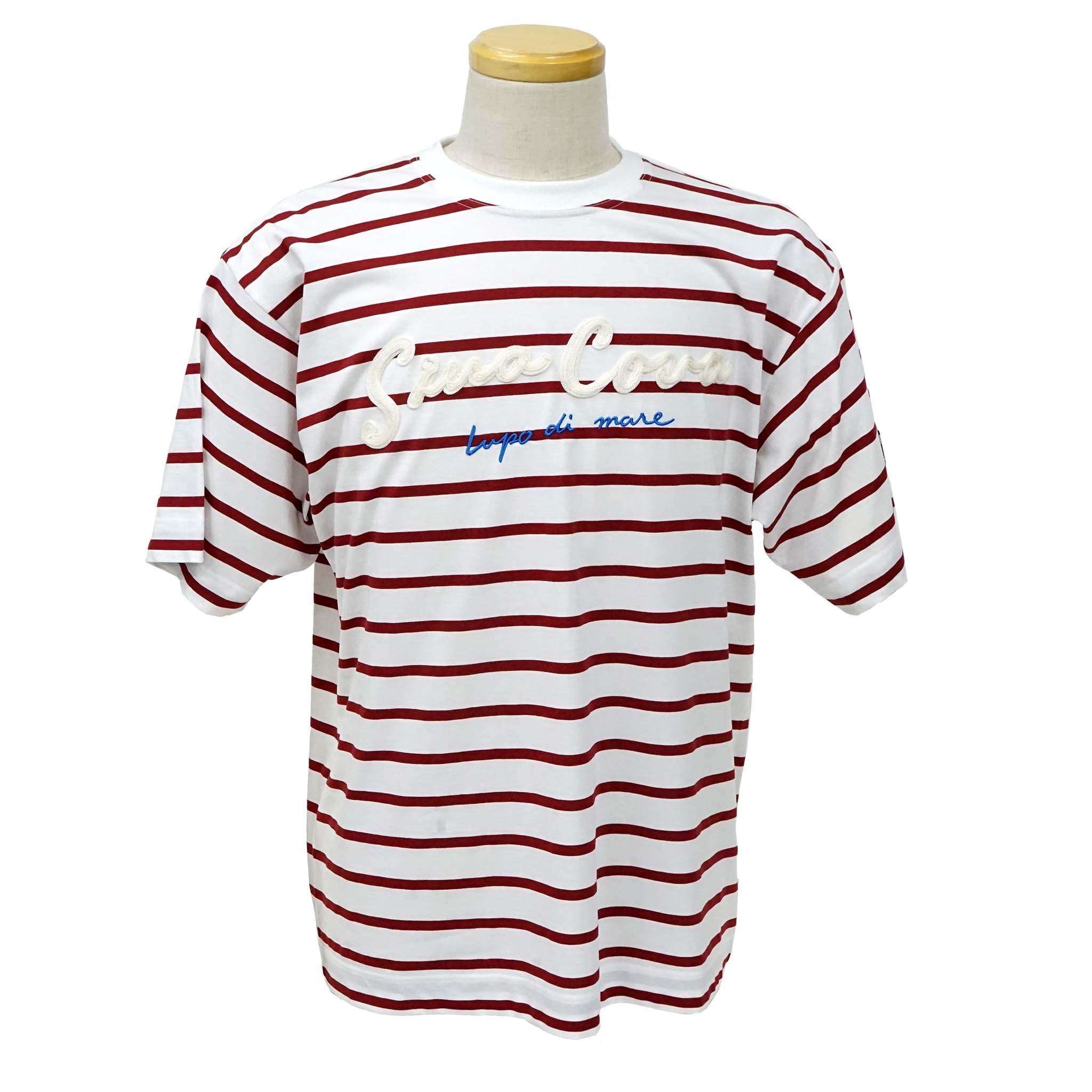 【アウトレット】シナコバ （SINA COVA）ドロップショルダーボーダー半袖Ｔシャツ　22110560