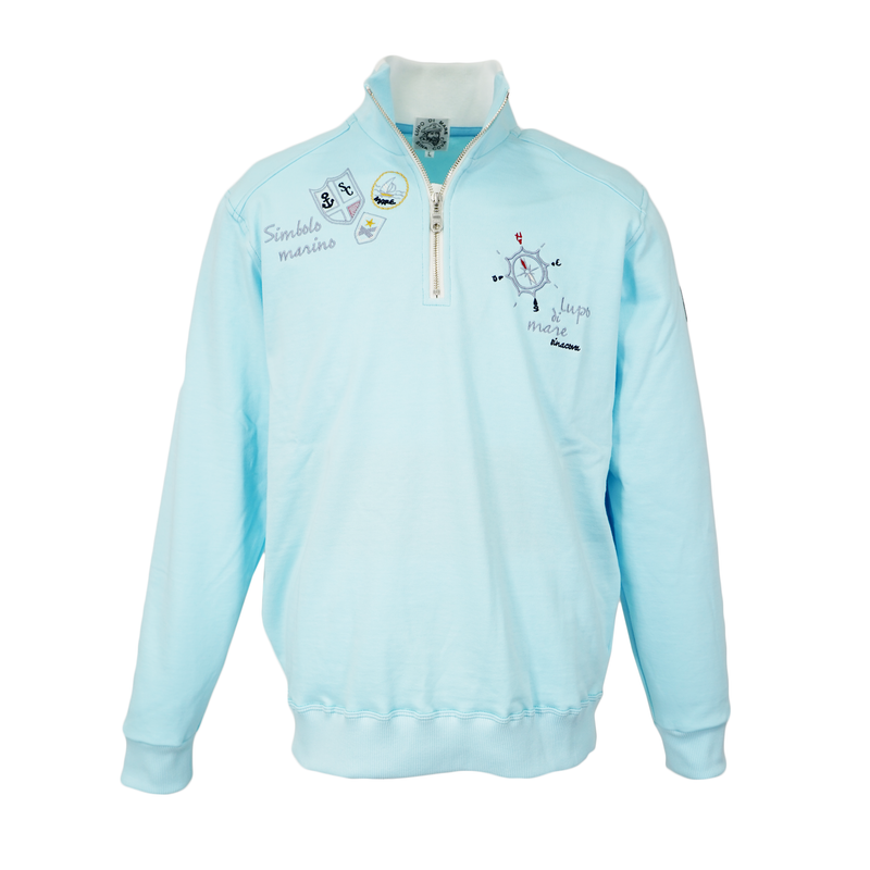 [Official] Shinakoba (Sina COVA) King size ZIPUP Pullover Bright color development 23110016